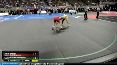 Semifinal - John Balch, Mount Michael Benedictine vs Collin Schwartzkopf, Gering