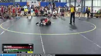 80 lbs Quarterfinals (8 Team) - Ian Maize, Combative Sports Athletic Center vs Daemen Duemmel, Missouri Gold