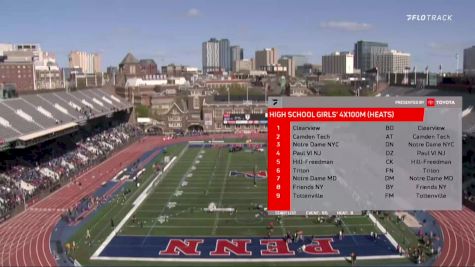 High School Girls' 4x100m Relay, Prelims 8