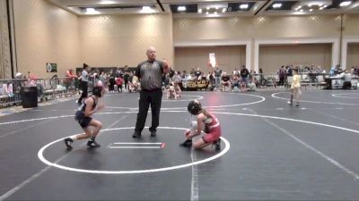 72 lbs Round Of 16 - Cozette Tran, DUB Wrestling vs Rebecca Bramstedt, Threshold WC