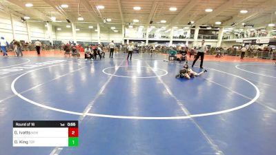 56 lbs Round Of 16 - Grogan Ivatts, New England Gold WC vs Derrick King, Top Flight Wr Ac