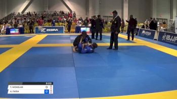 TANNER NICHOLAS vs ALEXANDRE FARIA 2018 American National IBJJF Jiu-Jitsu Championship | Grappling
