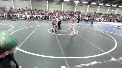 130 lbs Quarterfinal - Andres Romero, Los Lunas Tigers vs Lance Tsinigine, Individual