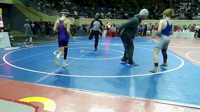 96 lbs Quarterfinal - Bryar Hooks, Team Choctaw vs Ty Yocham, Bristow