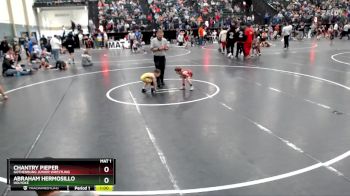 40 lbs Round 2 - Chantry Pieper, Gothenburg Junior Wrestling vs Abraham Hermosillo, Holyoke