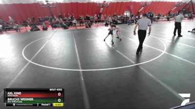 63 lbs Quarterfinal - Axl Kind, Wisconsin vs Bruchs Wegner, BYA Wrestling