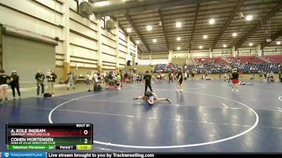 125 lbs Champ. Round 1 - A. Kole Ingram, Viewmont Wrestling Club vs Cohen Mortensen, Sons Of Atlas Wrestling Club