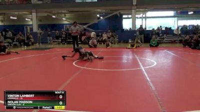 80 lbs Round 3 (6 Team) - Vinton Lambert, Louisville vs Nolan Madson, Oregon Clay