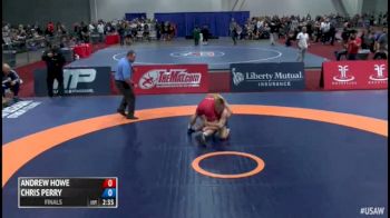 74 Finals - Andrew Howe, NYAC/SWC vs Chris Perry, Titan Mercury Wrestling Club