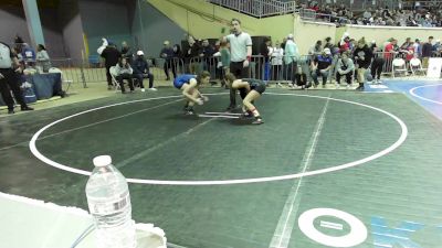 96 lbs Semifinal - Lizzy Pryor, Chandler Junior High vs Sasha Williams, Husky Wrestling Club