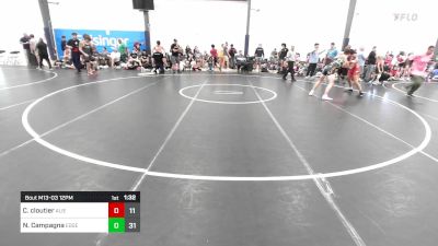 155 lbs Rr Rnd 3 - Colby Cloutier, Team Alien UFO vs Nick Campagna, Edge Black