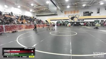 175 lbs Cons. Round 2 - Adrian Benjamin, Evergreen Valley vs Stuart Cornelius, Los Gatos