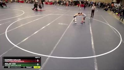 71 lbs Cons. Round 1 - Nolan Vos, Waconia Wrestling Club vs Kamden Gallus, Pursuit Wrestling Minnesota