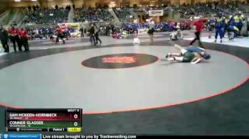 152 lbs Finals (8 Team) - Sam Mckeen-Hornbeck, 4A Henley vs Conner Glasser, 4A Estacada