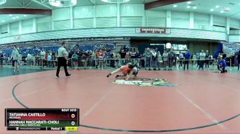 108 lbs Champ. Round 1 - Tatianna Castillo, Michigan vs Hannah Naccarati-Cholo, Arizona Girls Wrestling