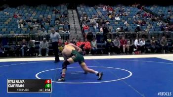 149 5th Place - Kyle Gliva, North Dakota State vs Clay Ream, North Dakota State