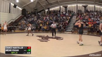 165 m, Alex Dieringer, Ok St vs Chaz Polson, Wyoming