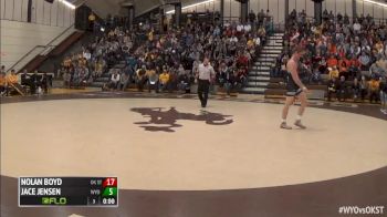 197 m, Austin Schafer, Ok St vs Brandon Tribble, Wyoming