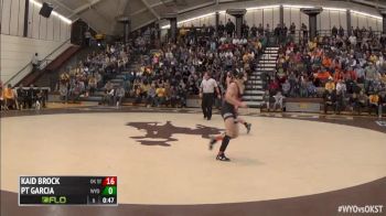 141 m, Dean Heil, Ok St vs Bryce Meredith, Wyoming