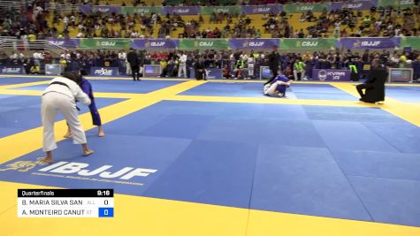 BEATRIZ MARIA SILVA SANTOS vs AMANDA MONTEIRO CANUTO 2024 Brasileiro Jiu-Jitsu IBJJF