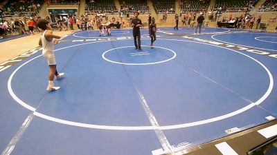 80 lbs Final - Tajuan Davis, Team Tulsa Wrestling Club vs Jonah Roberts, Tulsa Blue T Panthers