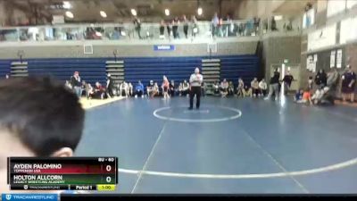 60 lbs Cons. Round 3 - Holton Allcorn, Legacy Wrestling Academy vs Ayden Palomino, Toppenish USA