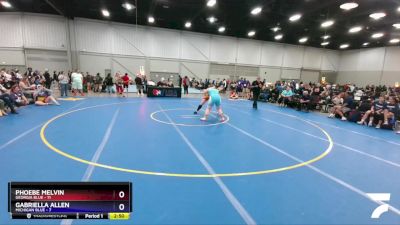 200 lbs Quarters & 1st Wb (16 Team) - Phoebe Melvin, Georgia Blue vs Gabriella Allen, Michigan Blue