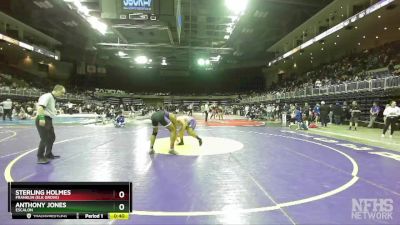 182 lbs Cons. Round 1 - Sterling Holmes, Franklin (Elk Grove) vs Anthony Jones, Escalon