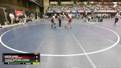 184 lbs Cons. Round 3 - Austin Vanek, Montana State - Northern vs Thomas Ketchen-Carter, Cumberlands