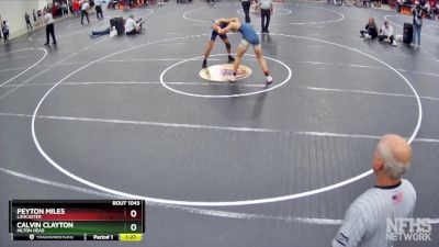 4A 175 lbs Quarterfinal - Peyton Miles, Lancaster vs Calvin Clayton, Hilton Head