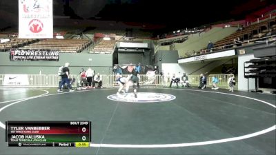 114 lbs Cons. Round 4 - Jacob Haluska, Team Temecula /Pin Club vs Tyler VanBebber, 951 Wrestling Club