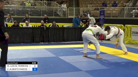 MARCIO LUIS M. FERREIRA FILHO vs CARLOS ALBERTO PAREDES 2024 Pan Jiu Jitsu IBJJF Championship