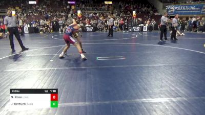 102 lbs Round Of 32 - Nathan Rose, Lower Dauphin vs Julian Bertucci, Burrell