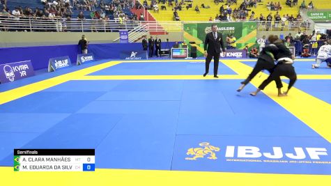 ANNA CLARA MANHÃES CORDEIRO vs MARIA EDUARDA DA SILVA CASTRO 2024 Brasileiro Jiu-Jitsu IBJJF