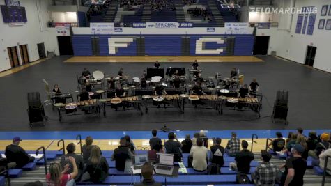 Fishers HS "Fishers IN" at 2022 WGI Percussion Indianapolis Regional