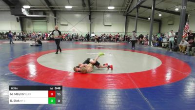 60 lbs Rr Rnd 3 - Myles Maynor, Guerrilla Wrestling Academy vs Brody Bick, Morris Fitness Orange