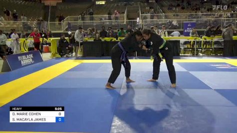 DAVONNA MARIE COHEN vs SOFIA MACAYLA JAMES 2024 Pan Jiu Jitsu IBJJF Championship