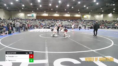 76 lbs Consi Of 8 #2 - Kellen Fender, Idaho Gold vs Paxton Terry, Nebraska Boyz