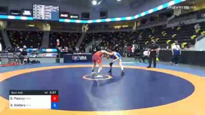 68 kg Prelims - Solin Piearcy, Menlo Wrestling Club vs Rachel Watters, New York Athletic Club