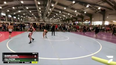 92 lbs Quarterfinal - Fox Foster, Cardinal Wrestling Club vs Shawn Coffel, NB Elite Wrestling Club