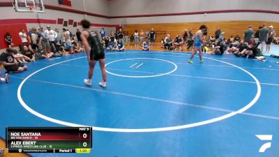 205 lbs Round 4 (6 Team) - Alex Ebert, Cypress Wrestling Club vs Noe Santana, Big Dog Ranch