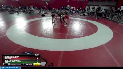 120 lbs Cons. Round 2 - Jacob Zanotti, Wisconsin vs Judah Gurwell, Iowa