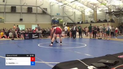 97 kg Consi Of 16 #2 - Hunter Hart, Montana vs Kyle Gentile, LVWC