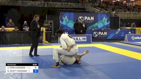 JEHU FEMI CHESSON II vs NICHOLAS SCOTT HEIZMAN 2024 Pan Jiu Jitsu IBJJF Championship