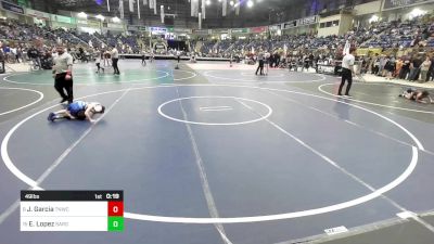 49 lbs Consi Of 8 #2 - Jacob Garcia, Tnwc vs Easton Lopez, Sargent