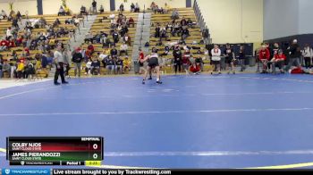 157 lbs Semifinal - Colby Njos, Saint Cloud State vs James Pierandozzi, Saint Cloud State