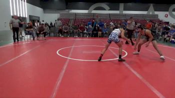 129 lbs Placement Matches (8 Team) - Lars Cooper, West Virginia vs Braydon Hall, Dundee Wrestling (MI)