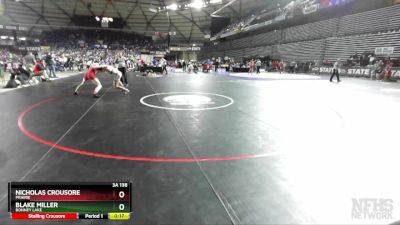 3A 138 lbs Cons. Round 3 - Nicholas Crousore, Prairie vs Blake Miller, Bonney Lake