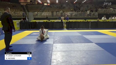 PEYTON LEIGH LETCHER vs GRETA NOTARO 2024 Pan Jiu Jitsu IBJJF Championship