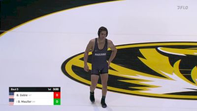 157 lbs Match - Brock Mauller, 9 Missouri vs Brooks Gable, 18 Air Force